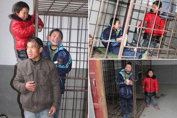 ADHD child Caged by Father ruined neighbor's Possessions