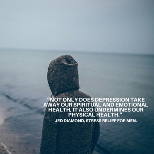 “not only does depression take away our